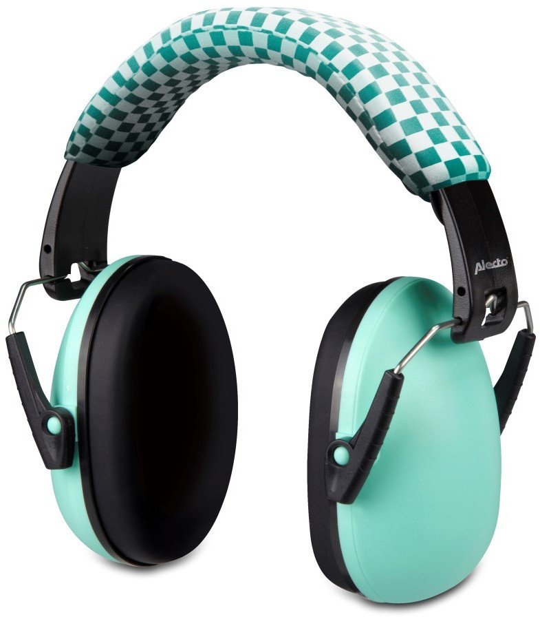 Ochronniki słuchu dla niemowląt i małych dzieci - zielone Alecto BV-71