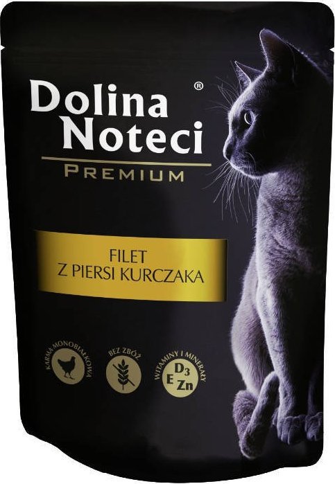 Dolina Noteci Dolina Noteci Premium filet z piersi kurczaka dla kotów 85g