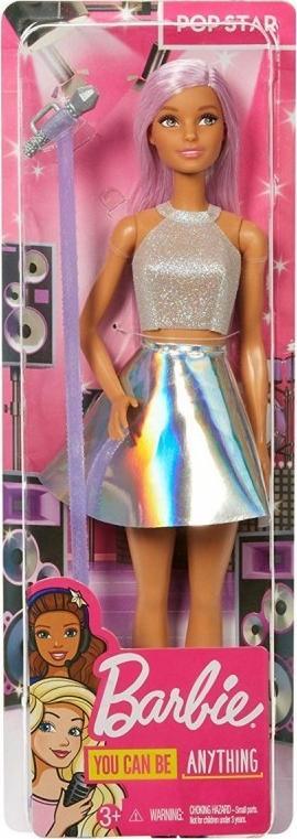 Lalka Barbie Mattel Kariera - Gwiazda Pop (DVF50/FXN98)