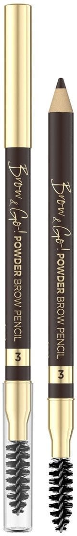 EVELINE Brow & Go Pudrowa Kredka do brwi nr 03