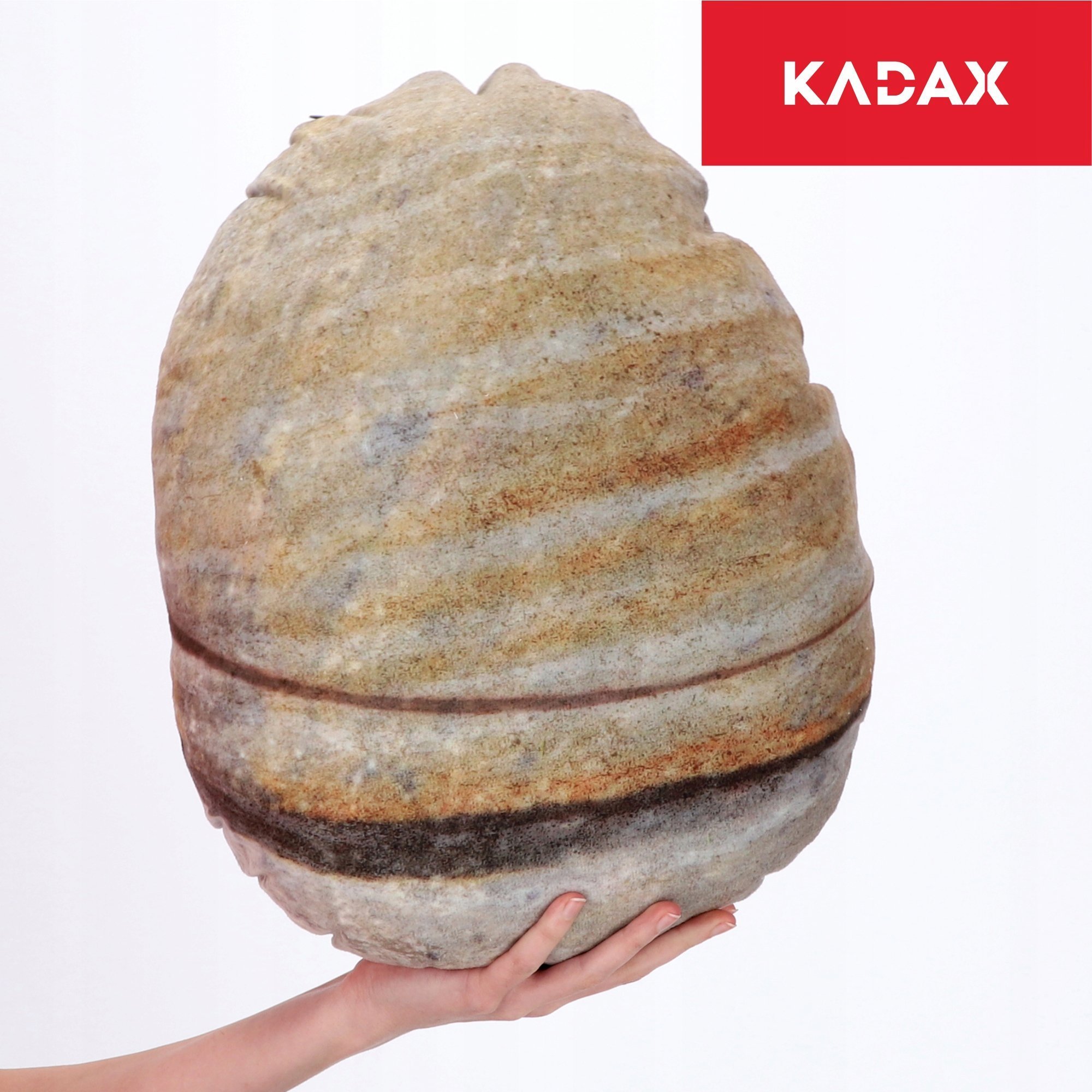 Kadax Poduszka Dekoracyjna Ozdobna Jasiek 38x30cm Miękka