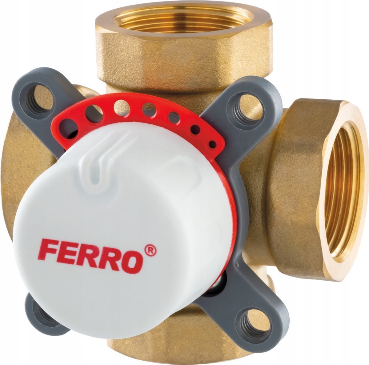 Ferro Ferro zawór mieszający 4-drogowy 1" GW ZMV42