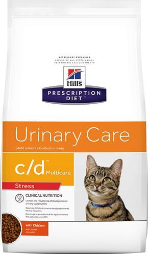 Hills Feline c/d Urinary Stress - karma dla kota - 8 kg