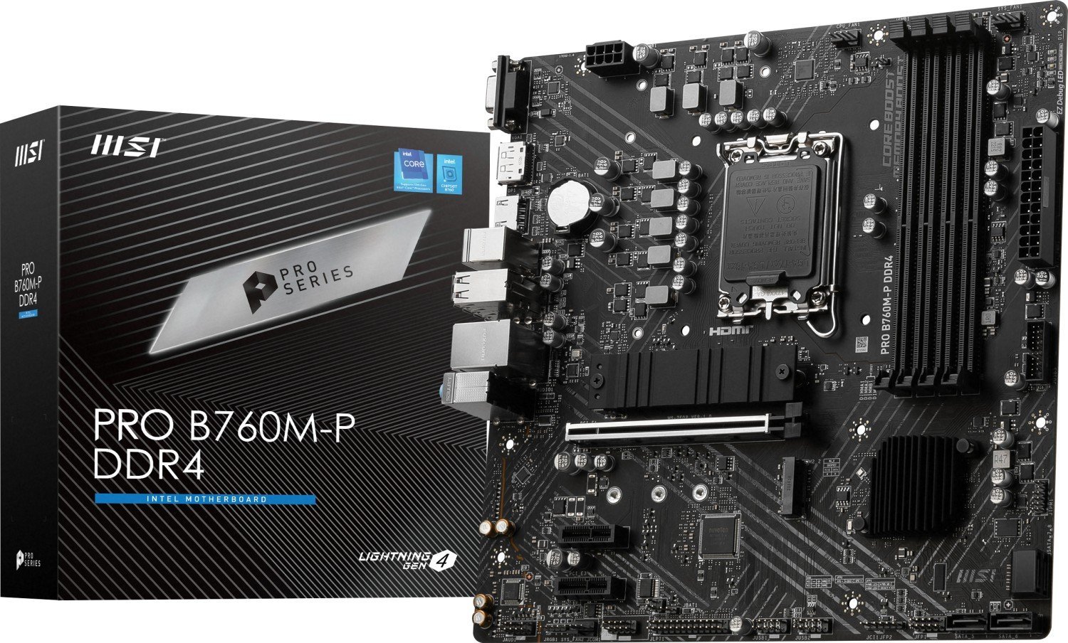 Płyta główna MSI PRO B760M-P DDR4