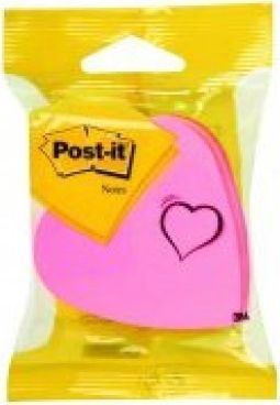 Post-it POST-IT KARTECZKI SAMOPRZYLEPNE SERDUSZKA 70 X 70 MM 225 KARTEK FT510076563