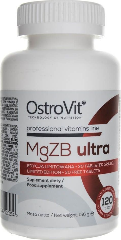 OstroVit OstroVit MgZB Ultra - 120 tabletek