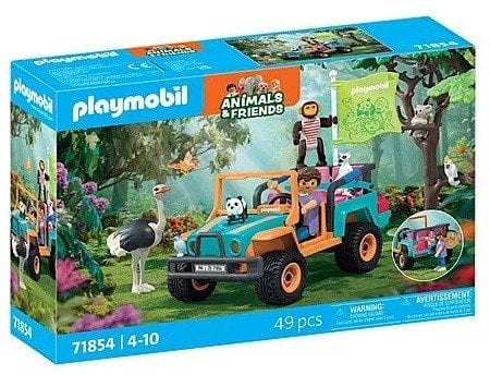 Playmobil Animals & Friends 71854 Kolorowe auto terenowe