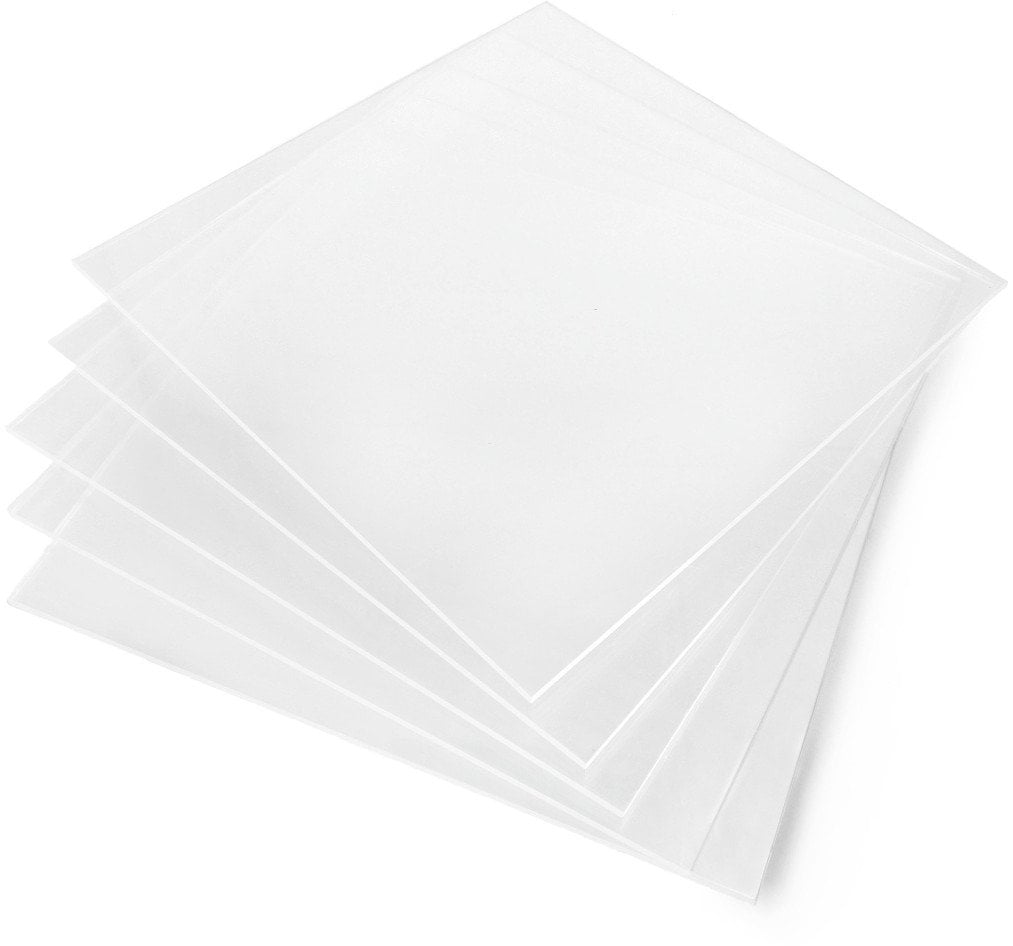 Plexi przeźroczysta wylewana - 3mm - 290x290mm - 5szt.}