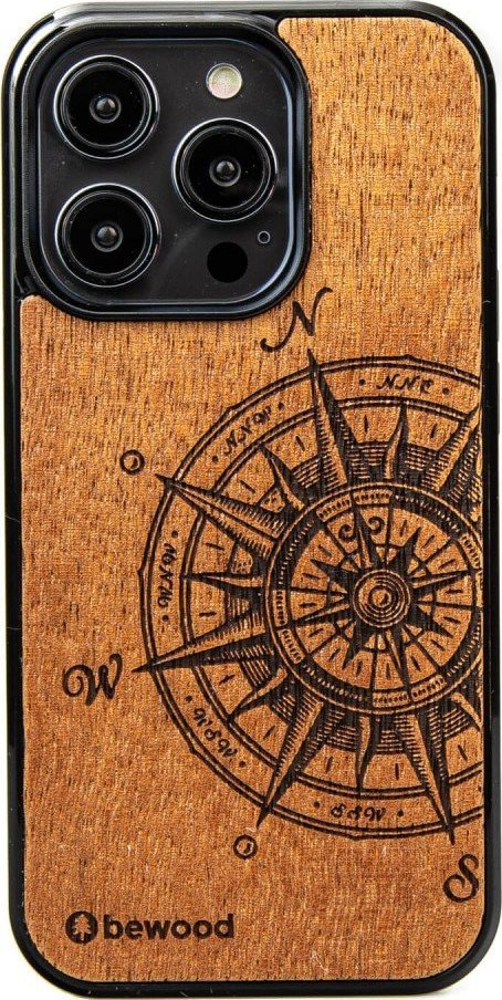 BeWood Drewniane Etui Bewood na iPhone 14 Pro TRAVELER MERBAU