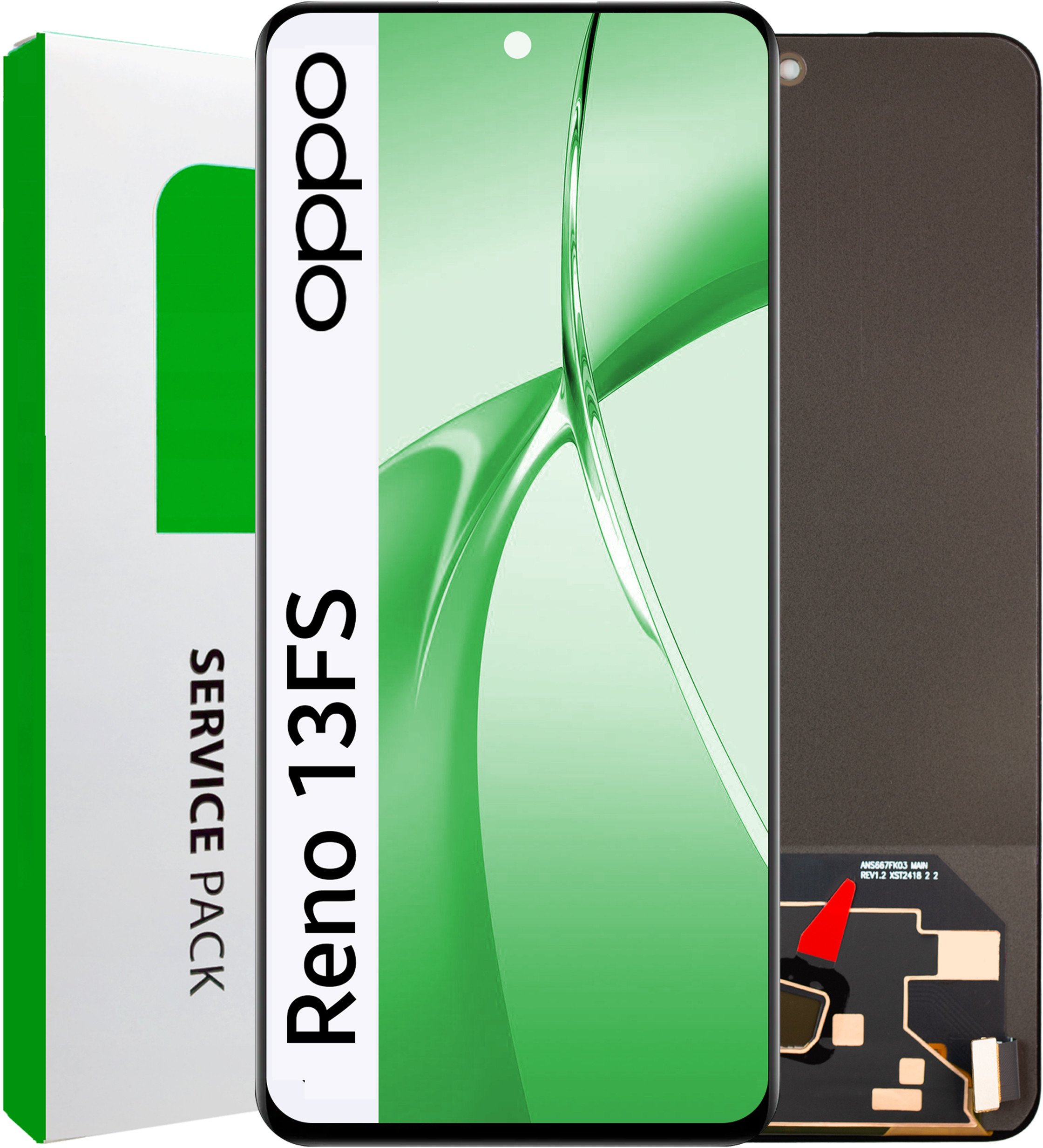 Zila Wyświetlacz do Oppo Reno 13 FS Ekran LCD Oryginał (5904858354276)