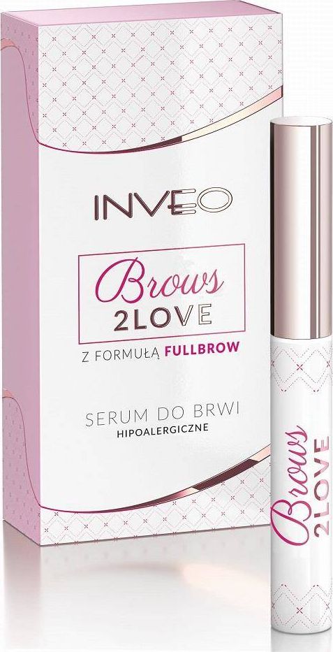 Inveo INVEO Brows 2 Love hipoalergiczne serum do brwi stymulujące wzrost włosków 3.5ml