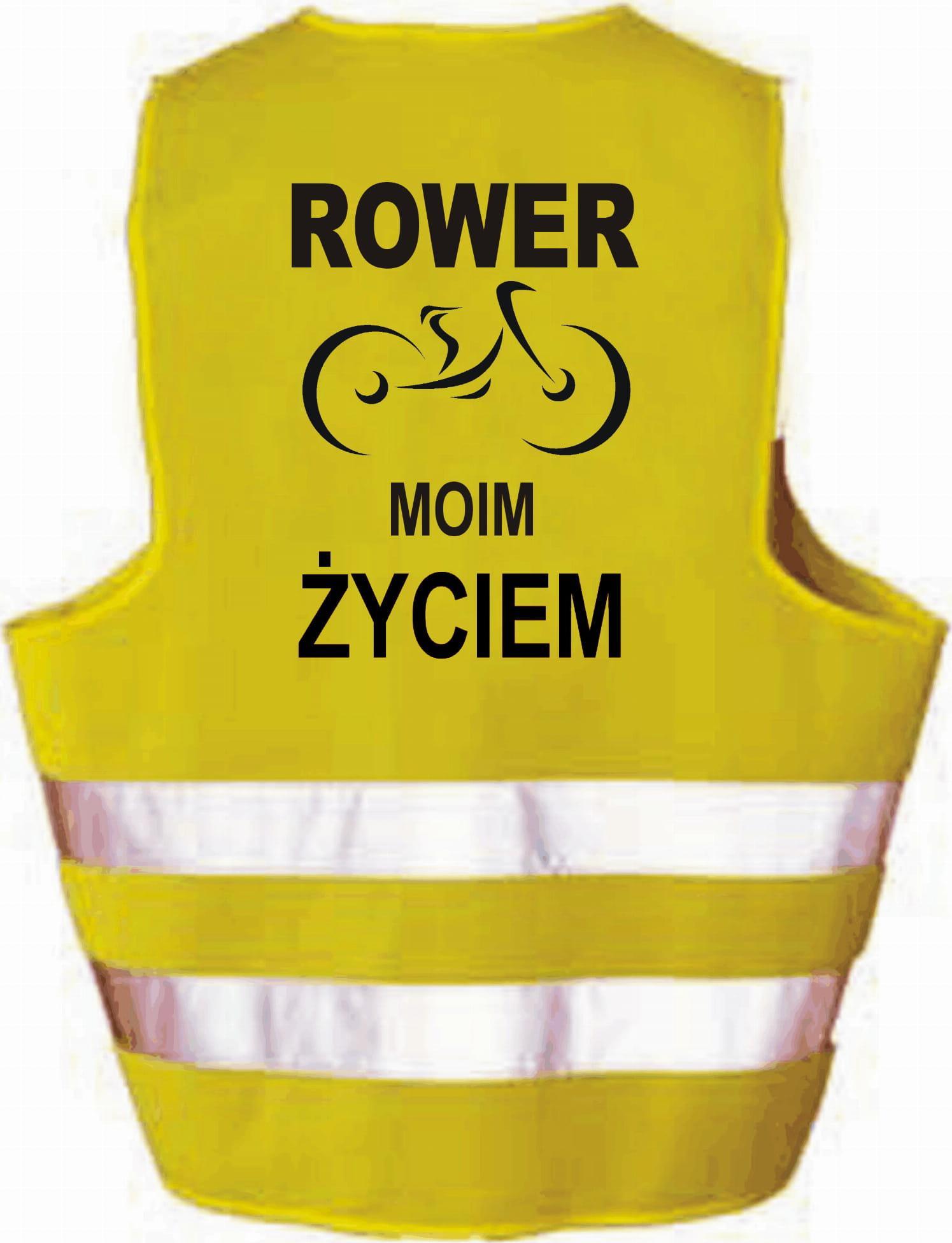 libres Kamizelka Odblaskowa Imprezowa Rower Moim Życiem