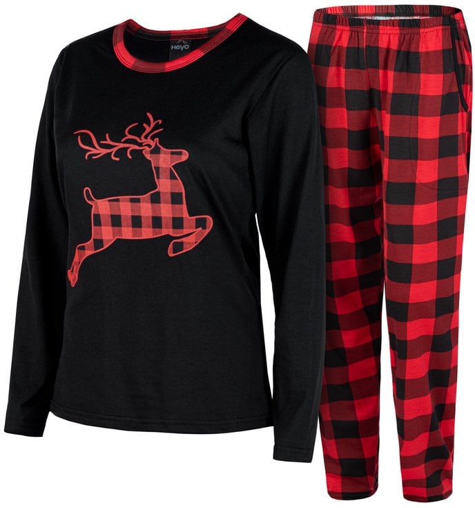 HEYO Piżama damska świąteczna HPD10 L
