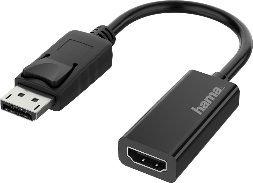 Adapter AV Hama DisplayPort - HDMI czarny (002003350000)