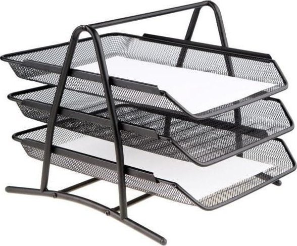 Półka na akta czarna