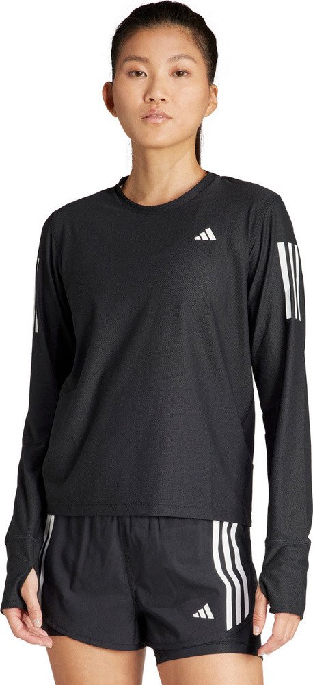 Koszulka damska adidas Own The Run Long Sleeve czarna IN1568 L