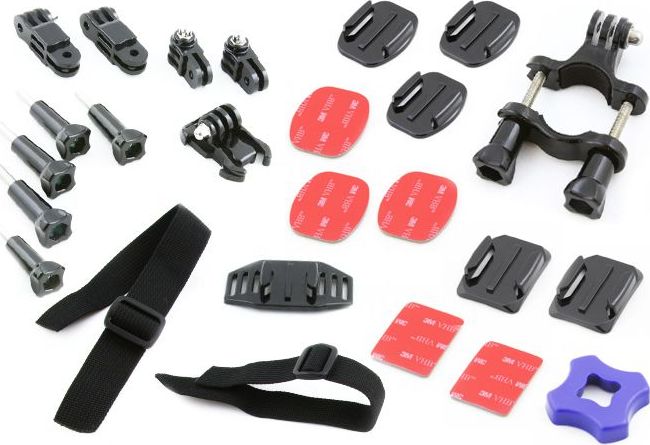 Xrec Zestaw montażowy 26w1 Uchwyt do GoPro HERO 1/2/3/3+/4