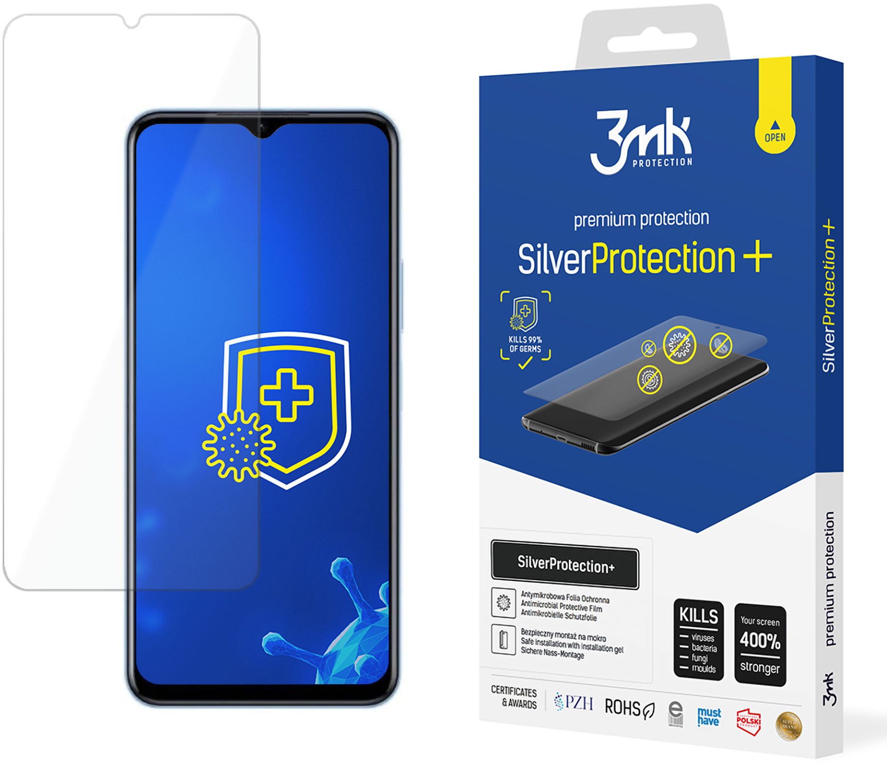 VIVO Y30 5G - 3MK SILVERPROTECTION+