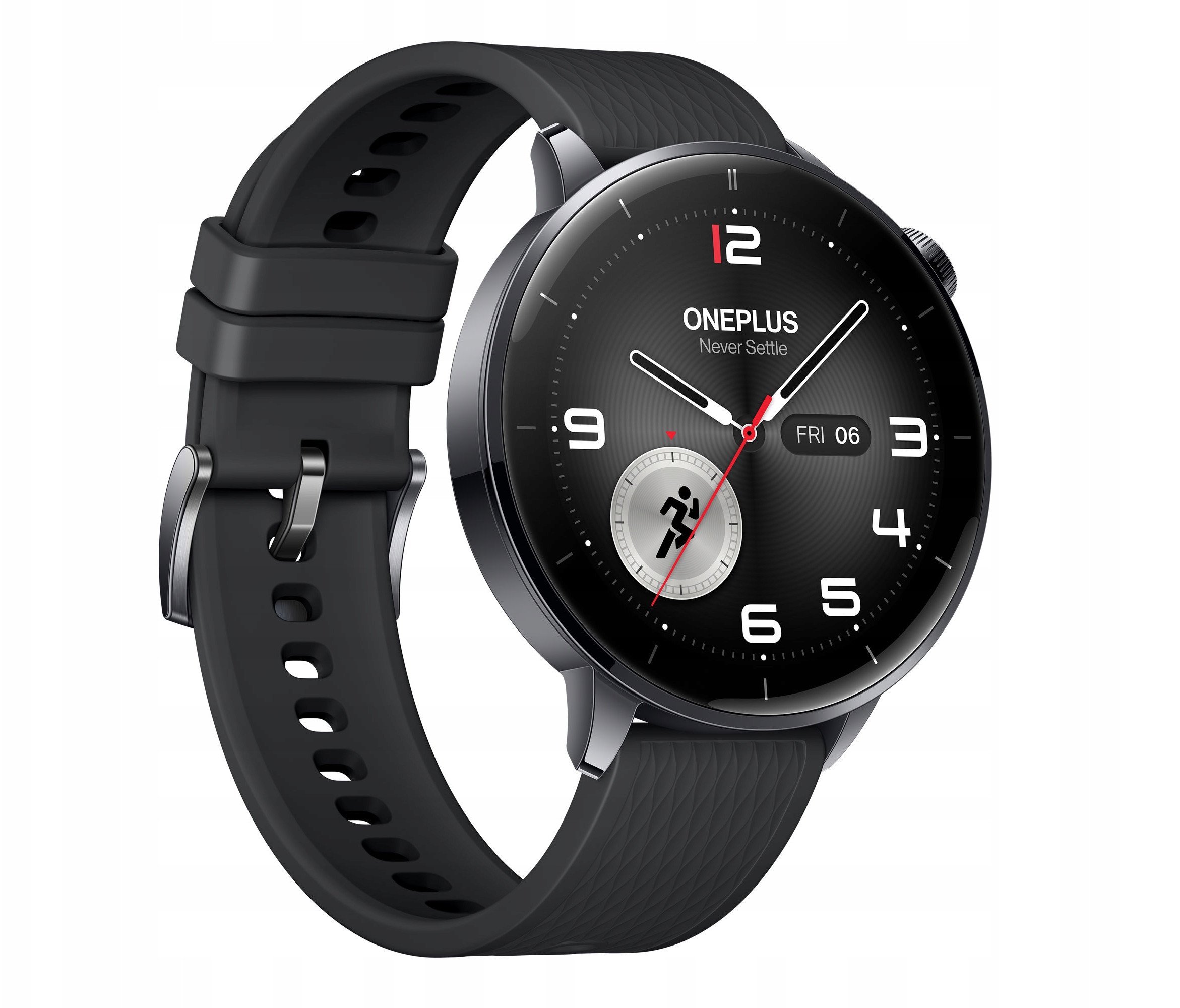 OnePlus Watch 3 smart watch, 43 mm, Black Steel