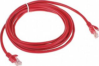 PATCHCORD RJ45/3.0-RED 3.0m