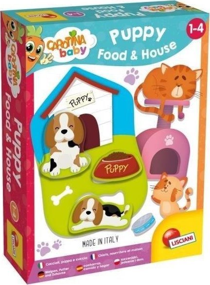 Lisciani Carotina Baby Zwierzątka - Jedzenie i dom