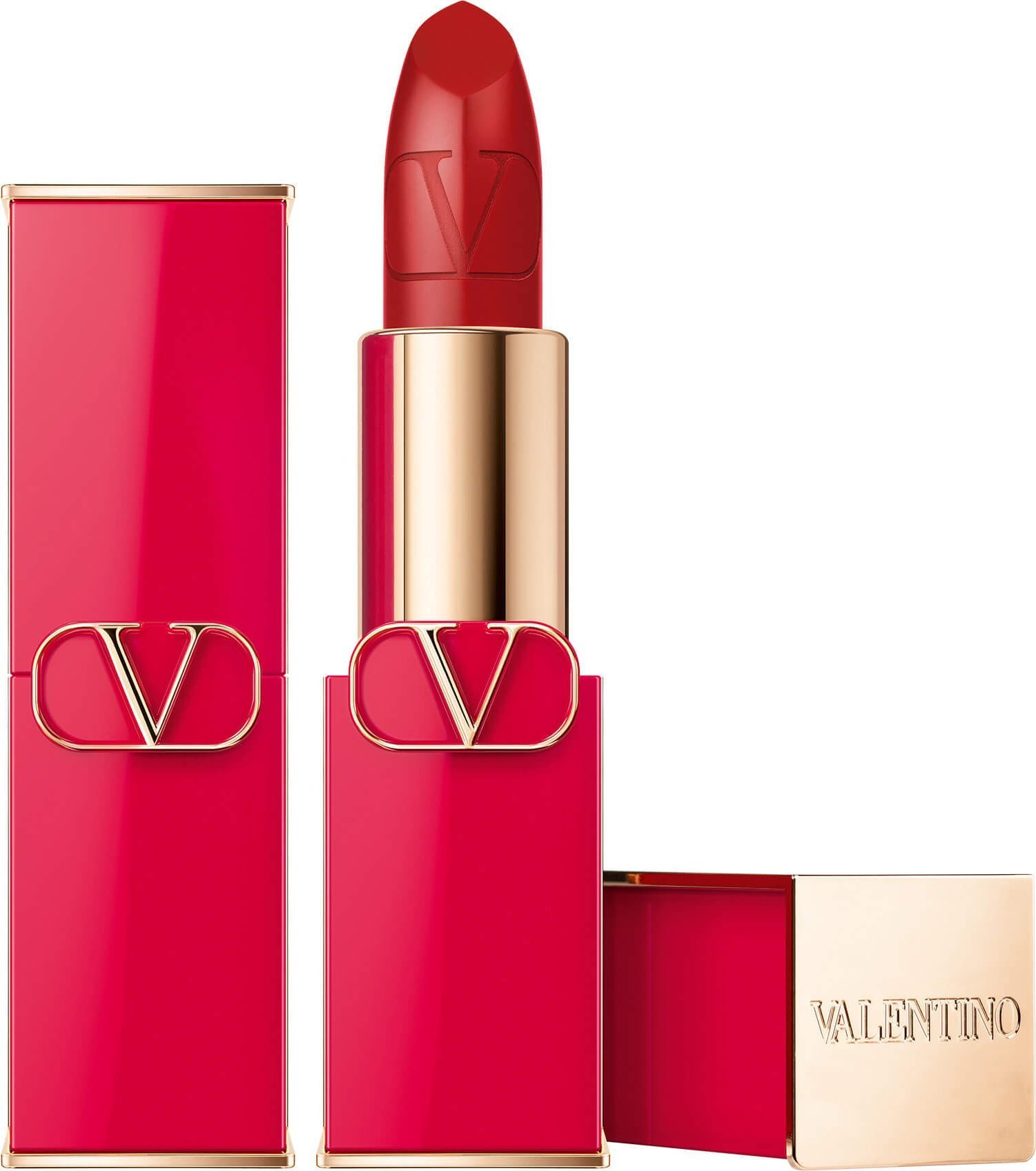 Valentino Valentino, Rosso, Satin Finish, Cream Lipstick, 217A, Refillable, 3.5 g For Women