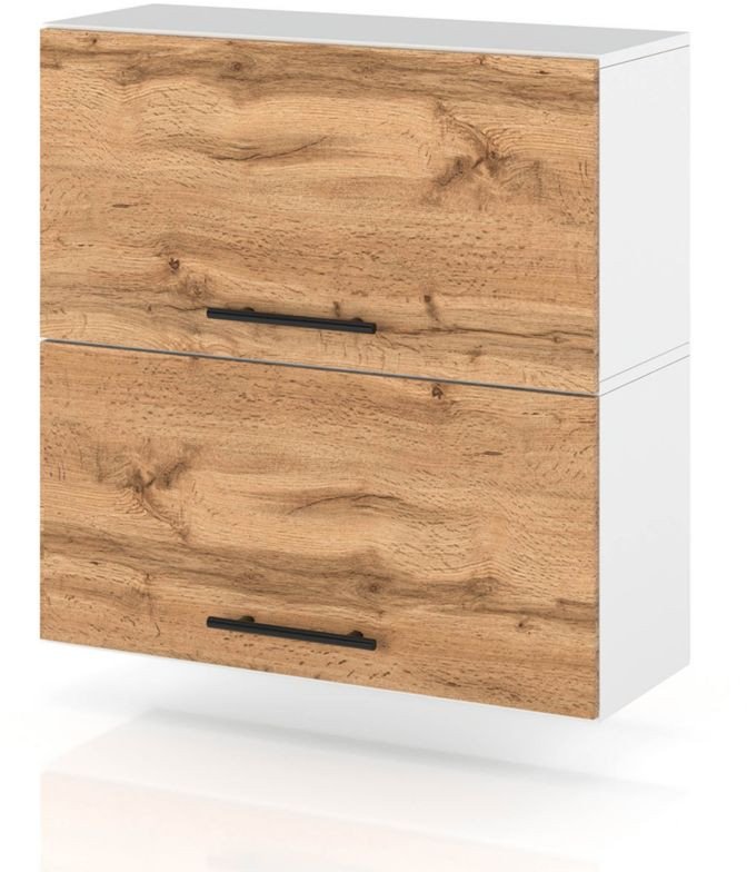 szafka kuchenna wisząca klapowa modułowa drewniana 45cm spremium dąb wotan