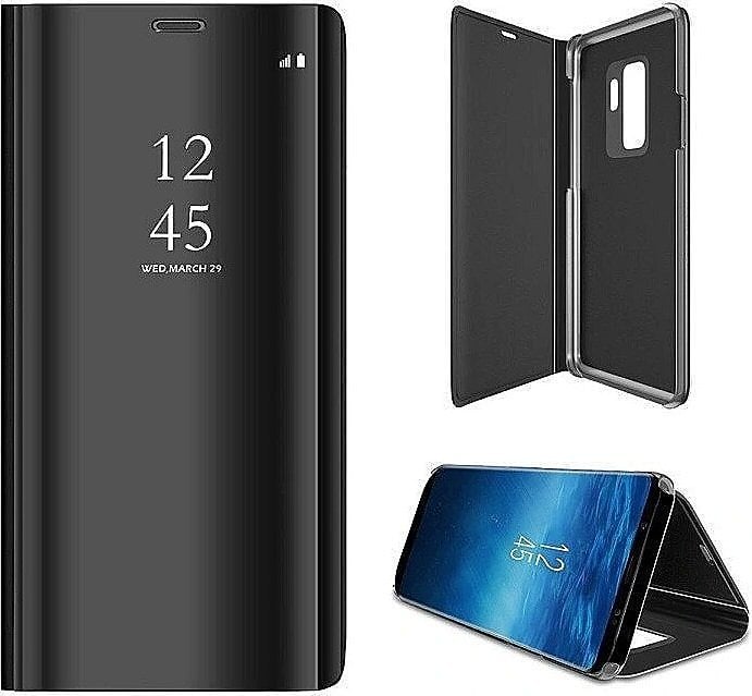 Mocco Clear View Cover Case For Xiaomi Redmi Note 8 Black
