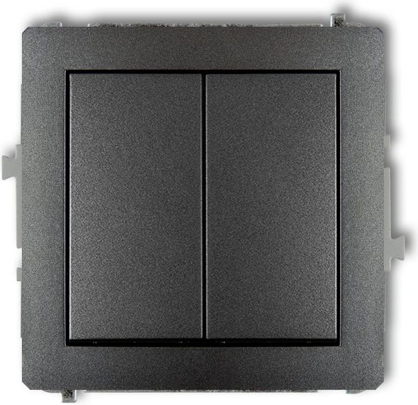 Karlik Łącznik podtynkowy świecznikowy DECO grafitowe (11DWP-2)