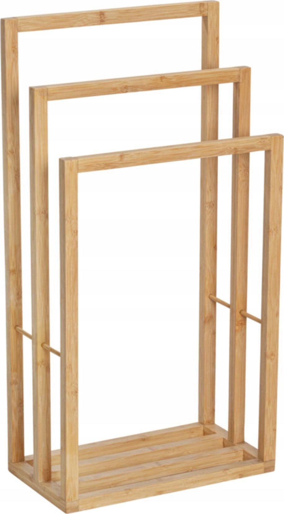 Wenko Stojak na ręczniki z trzema ramionami, Bambusa, WENKO