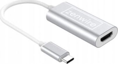 Adapter USB Zenwire ZW-01F USB-C - HDMI Srebrny (109449291)