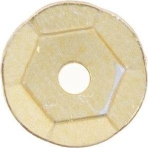 Cekiny 6mm 10g matowe piaskowy