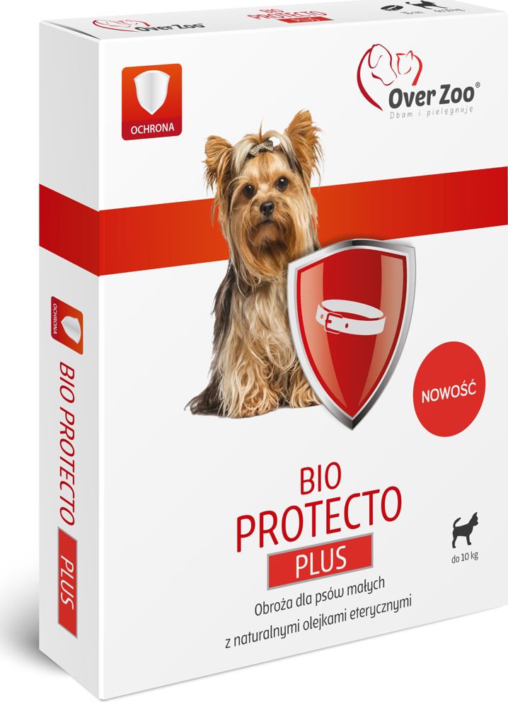 Over Zoo OVER ZOO Obroża BIO PROTECTO Plus dla psów małych 35cm