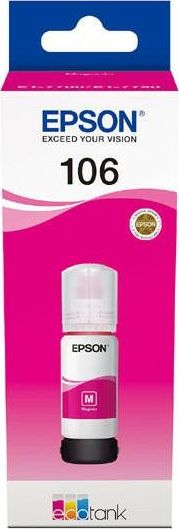 Tusz Epson Epson Tusz EcoTank ET-7700, 106 Magenta 70ml