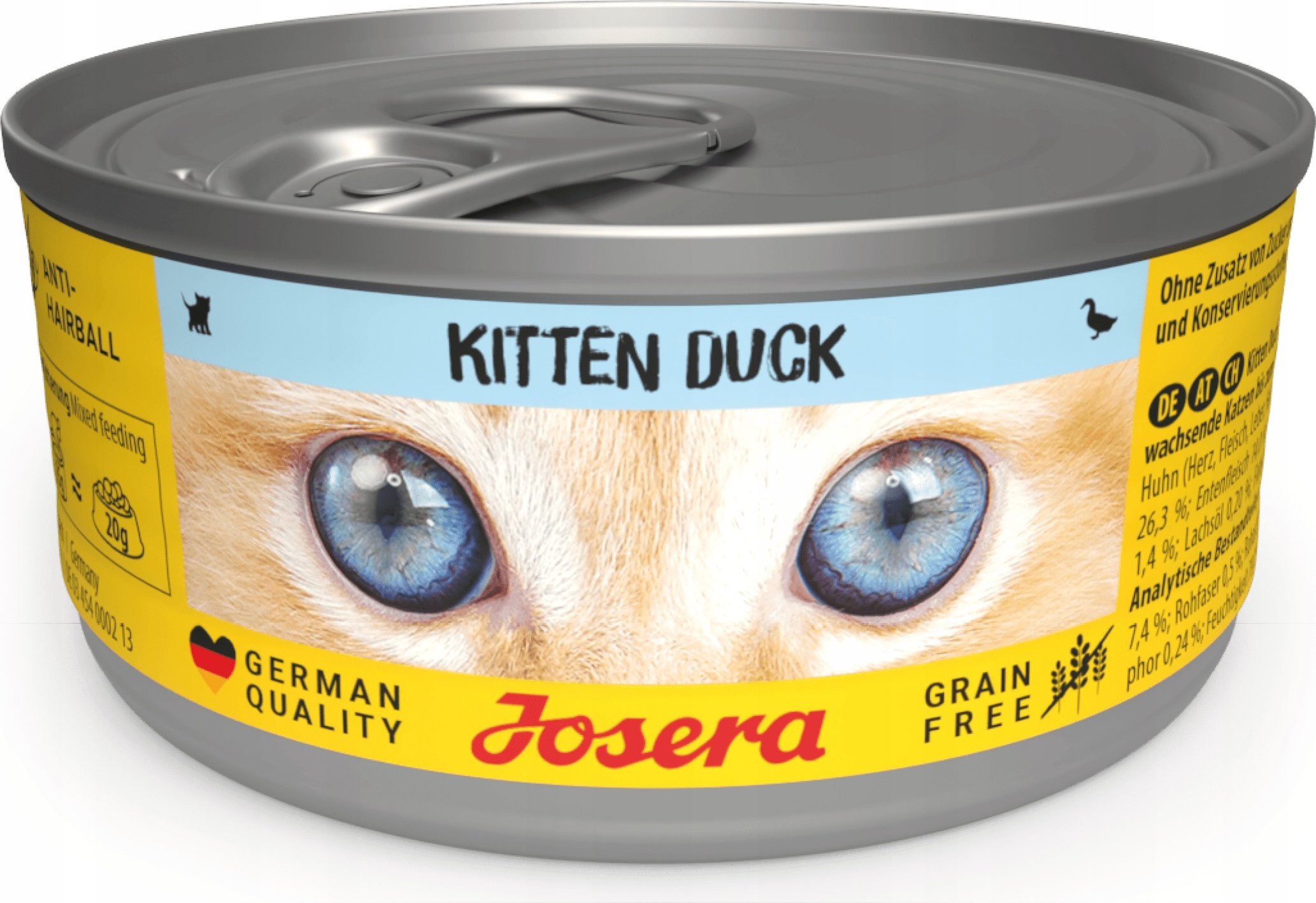 Josera Kitten kaczka 85g