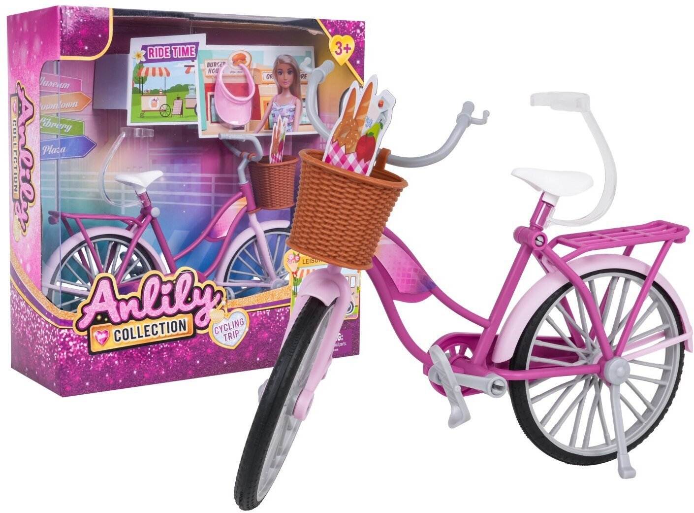 Akcesoria dla Lalek Rower