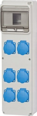 F-Elektro Rozdzielnica 6M ULISSE MAXI 6x230V IP54