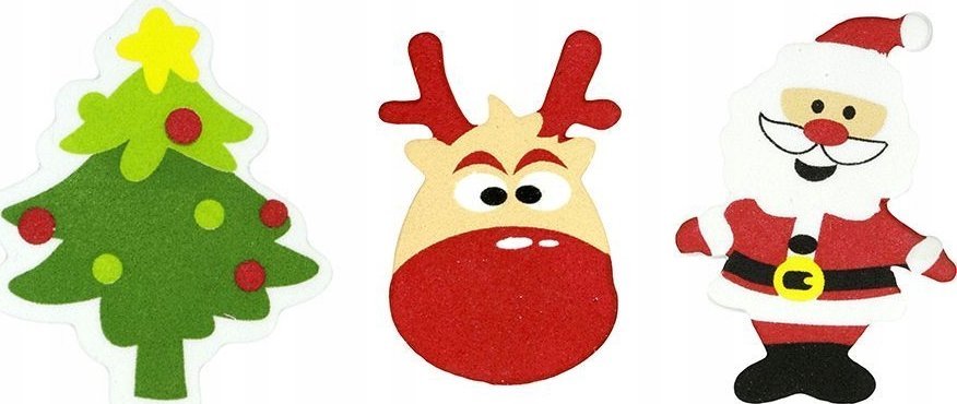 Titanum Naklejki piankowe 24szt