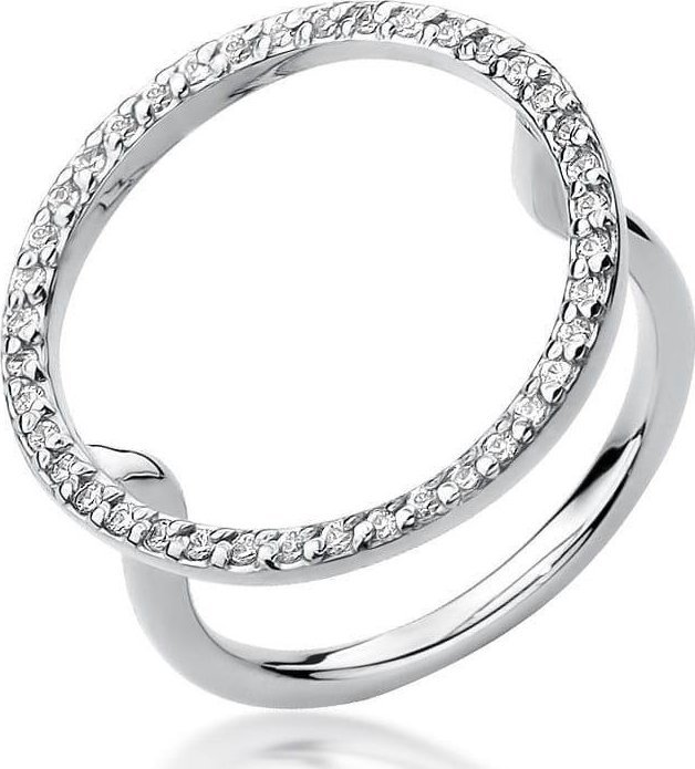 Best Diamonds złoty pierścionek z brylantem 0.20ct 14