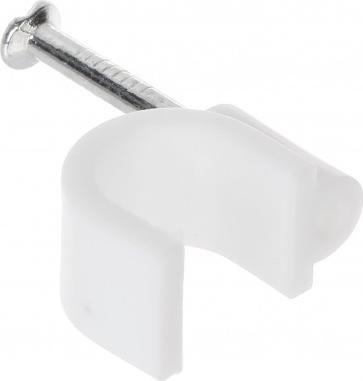 Organizer Uchwyt montażowy Biały 100 sztuk (TRZ-9*P100)