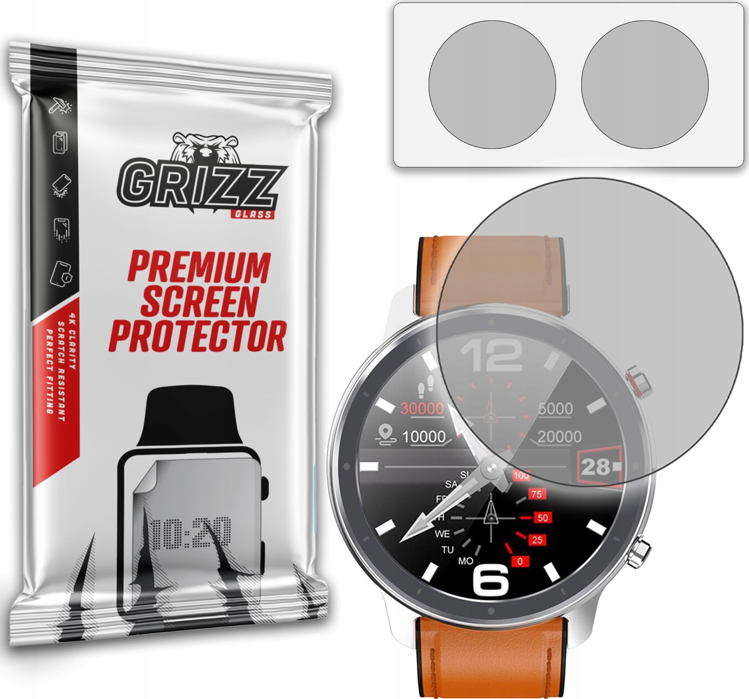GrizzGlass Folia matowa GrizzGlass PaperScreen Watchmark WL11
