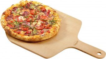 Deska do krojenia Kuchenprofi z rączką drewniana 45x29.5cm