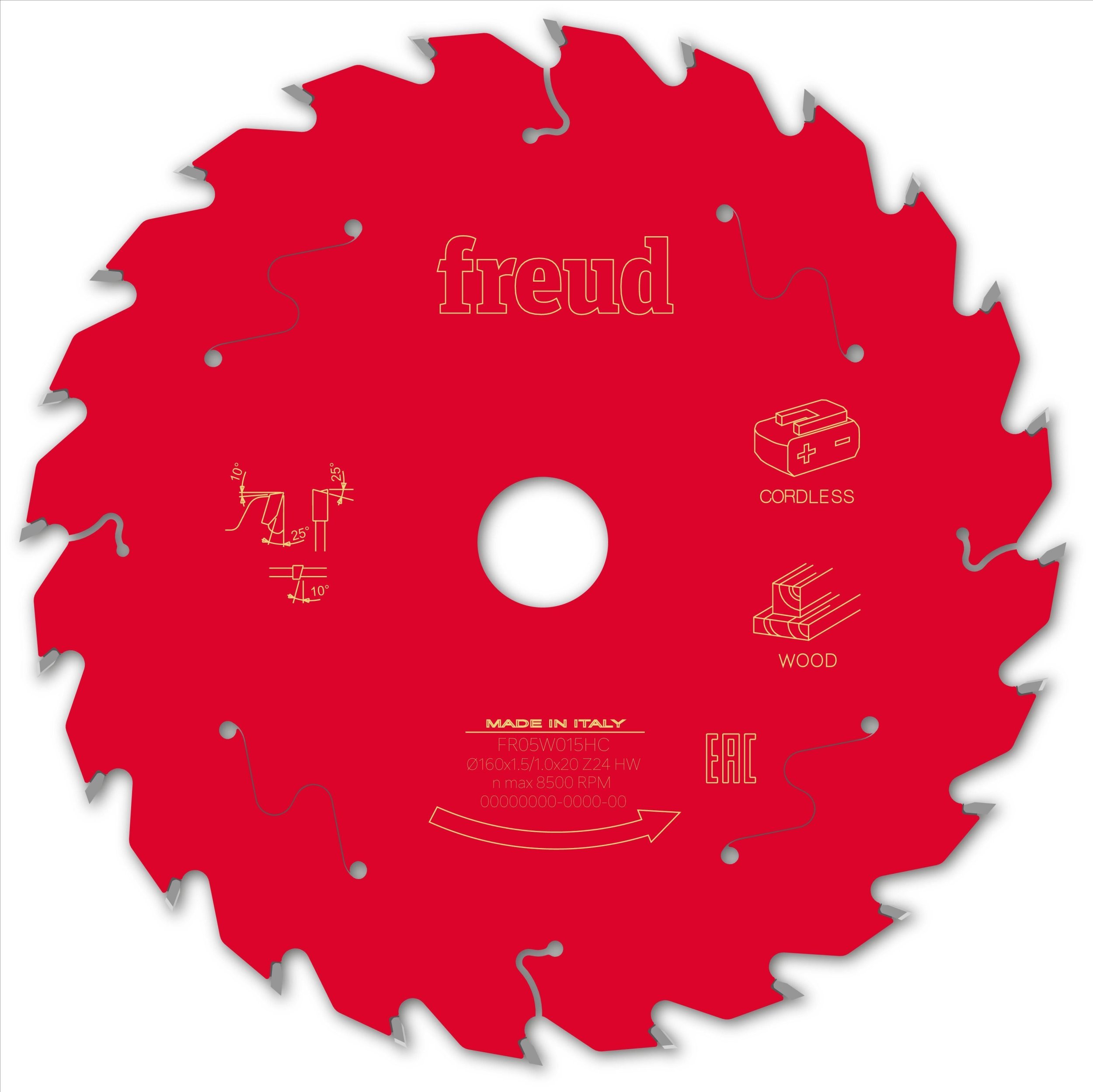 Tarcza Pil. FR05W015HC 160X1,5X20-24