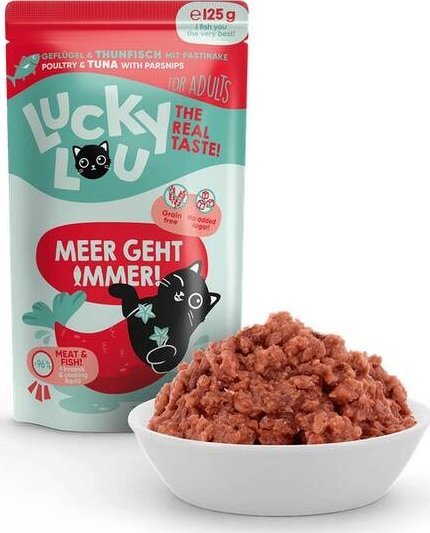 Applaws Lucky Lou Karma Dla Kota Drób Tuńczyk Saszetka 125g