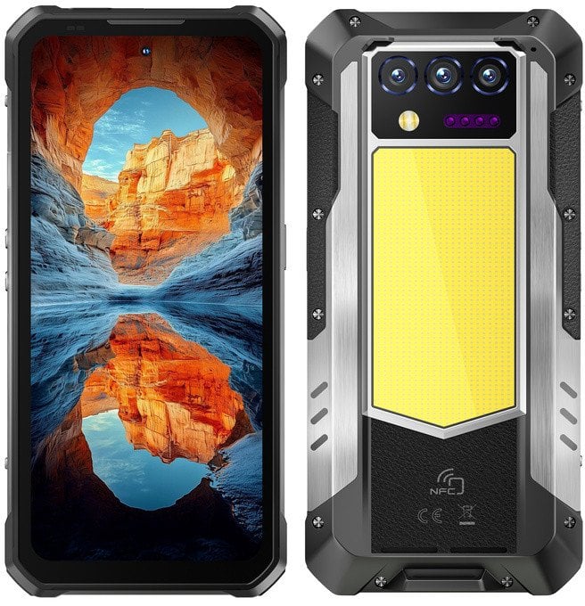 Smartfon Oukitel WP100 Titan 5G 16/512GB Czarno-srebrny (WP100TITAN-BK/OL)