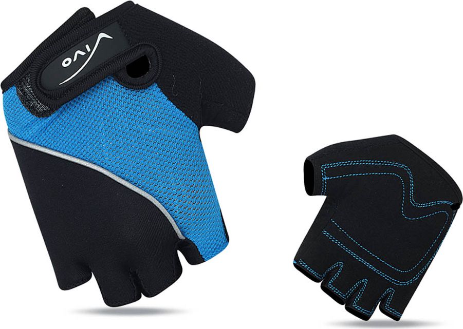 Vivo Rękawiczki rowerowe dziecięce SB-01-8816-A niebiesko-czarne r. XXXS (4962030)