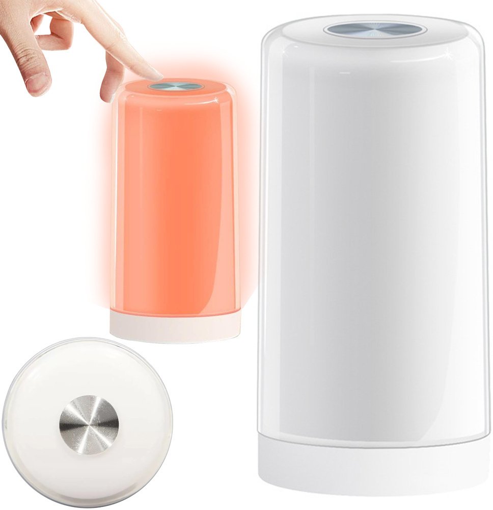 Lampka nocna stołowa biurkowa led usb dotykowa kolorowa bezprzewodowa