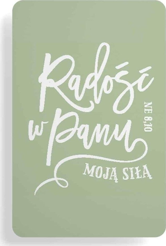 Magnes na lodówkę - Radość w Panu moją siłą