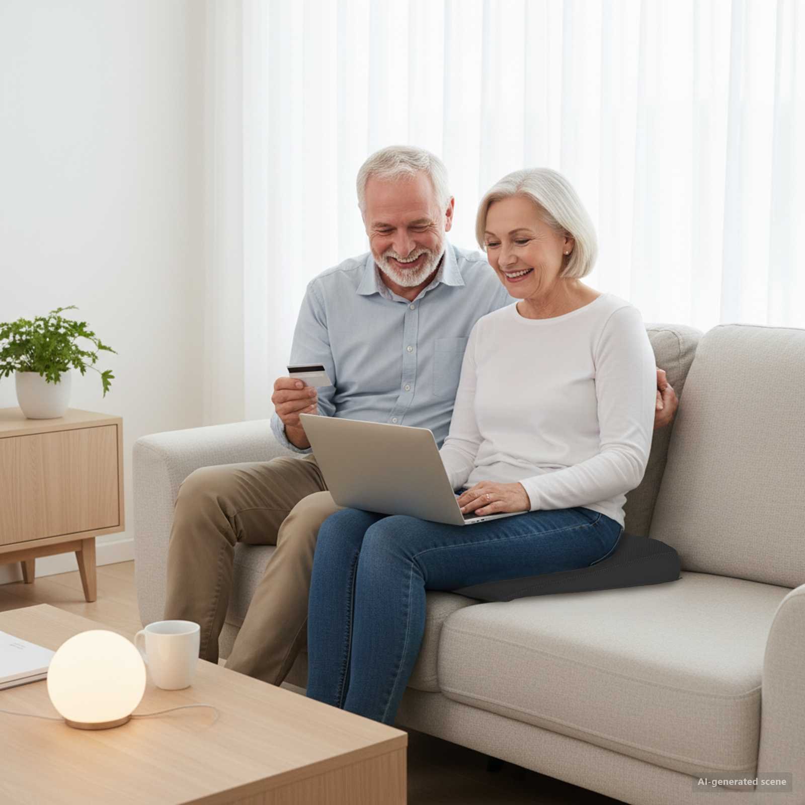 vidaXL Poduszka na siedzisko Czarny