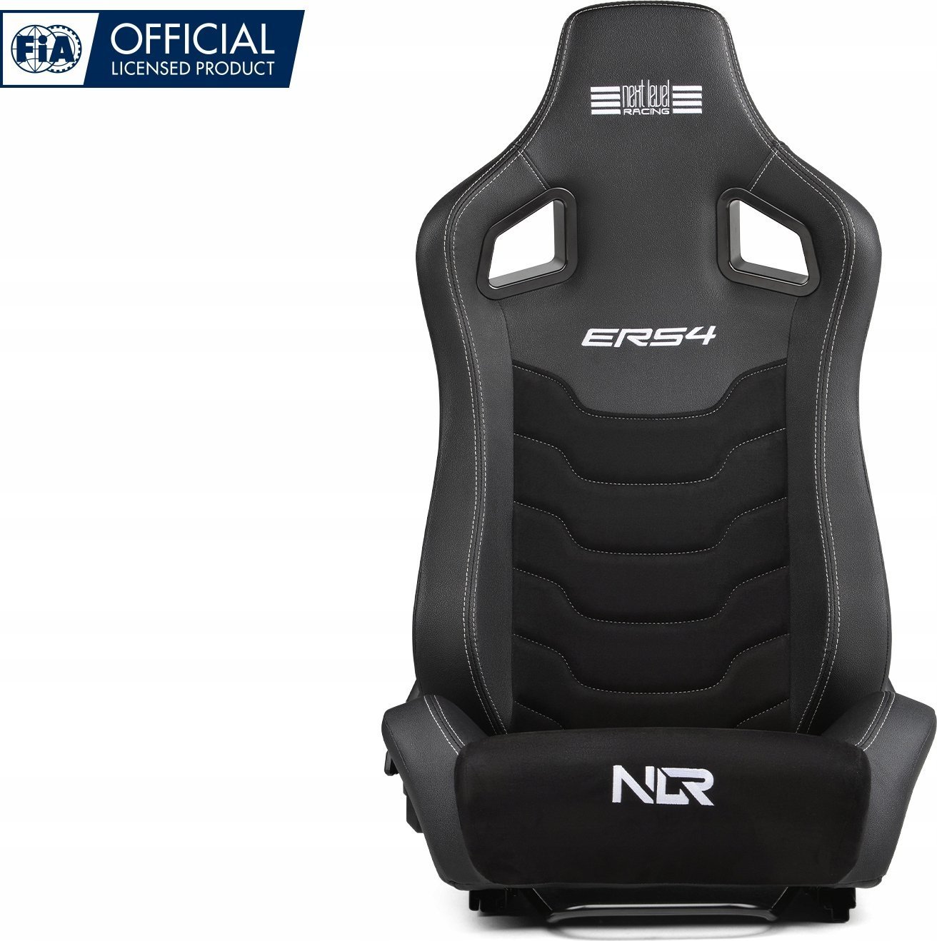 Next Level Racing ERS4 Elite Reclining Seat - PU-Leder & Wildleder Edition